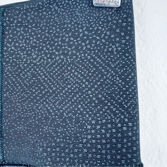 Lululemon Power Lines Crop Leggings Mesh Panels Black Meisai Black White Size‎ 4 - Picture 5 of 12